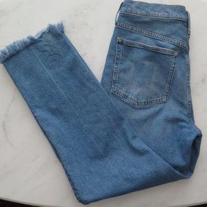J. Crew High-rise full-length '90s classic-straight jean in Holly Wash Size 30